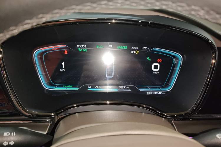 Used BYD Han 2020 EV Four-Wheel Drive High-Performance Flagship Model Instrument Cluster