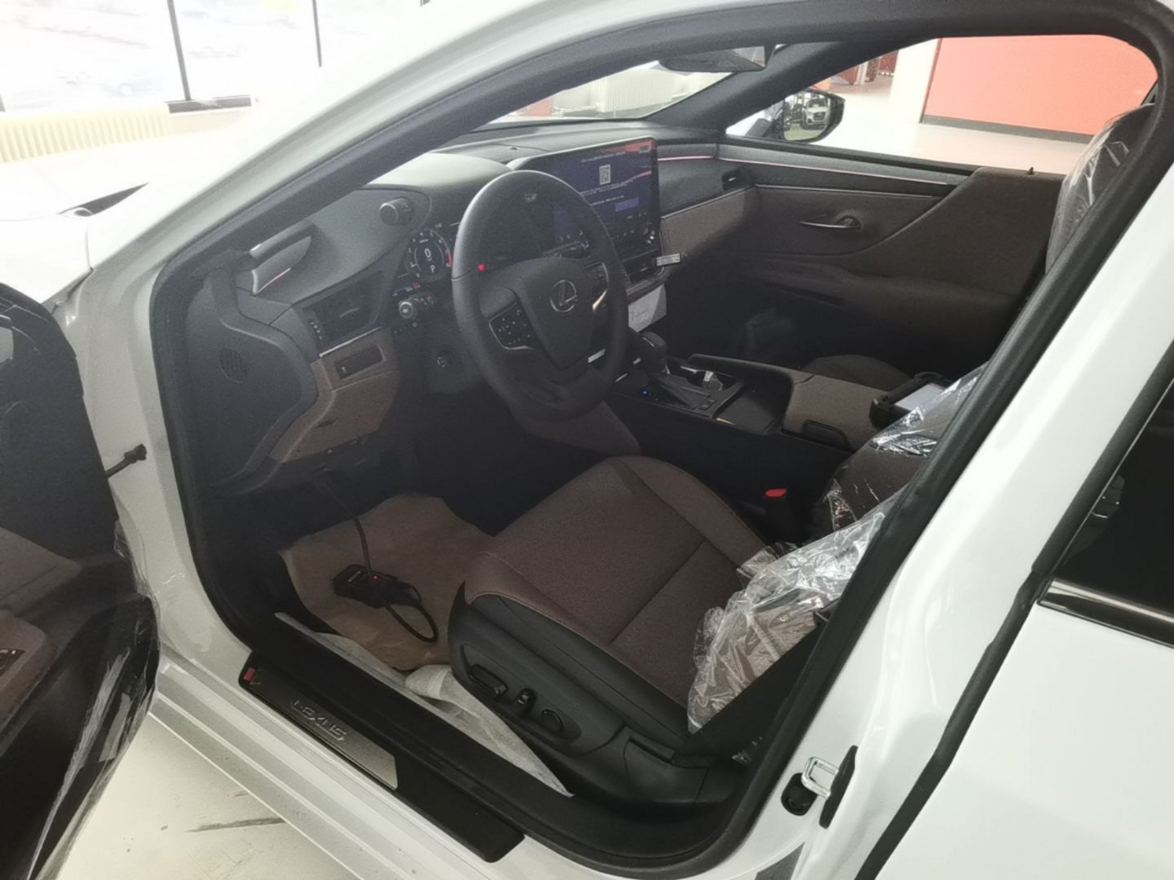 Vordere Reihe im Auto