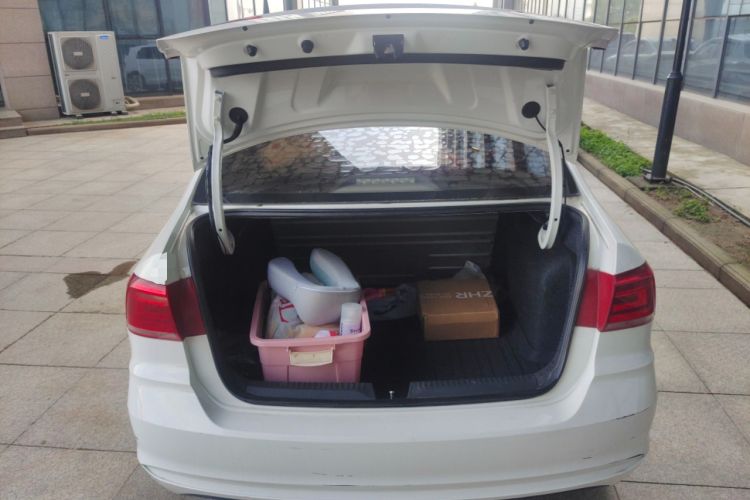 Used Volkswagen Santana 2019 1.5L Automatic Fashion Edition China VI Trunk