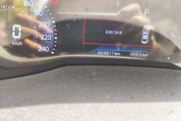 Used Peugeot 408 2024 360THP "Da Da" Model – Latou Edition Odometer Close Up