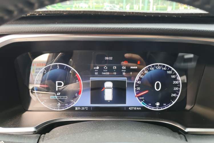 Used BAIC Off-Road BJ40 2023 2.0D Automatic Four-Wheel Drive Blade Hero Edition Adventurer Type Instrument Cluster