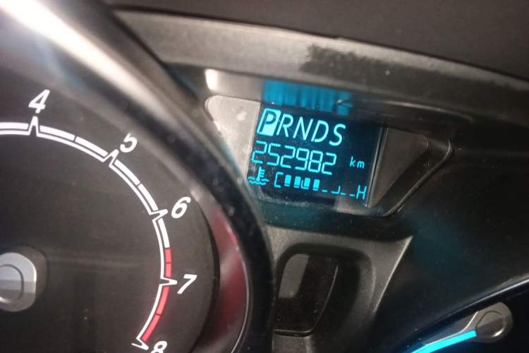 Used Ford Fiesta 2013 Hatchback 1.5L Automatic Fashion Edition Odometer Close Up