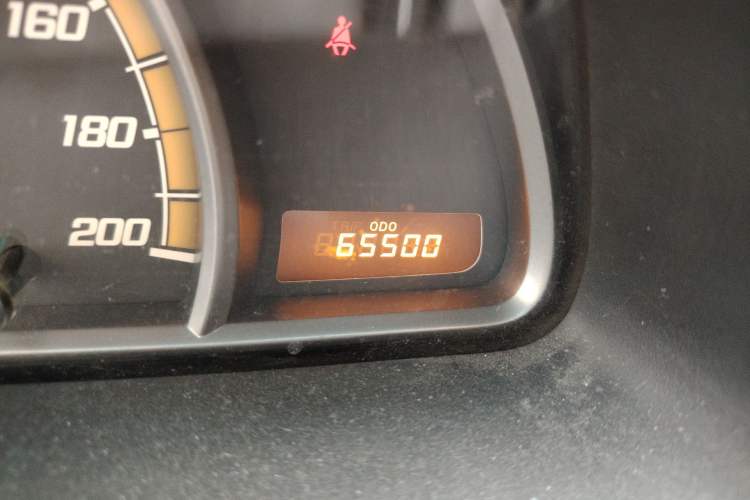 Used Chevrolet Sail 2013 Sedan 1.4L Manual - Youyi Happiness Edition Odometer Close Up