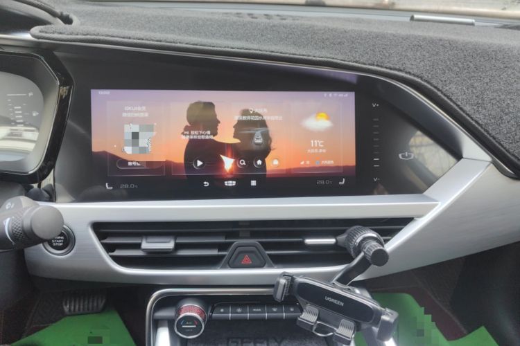 Used Geely Auto Monjaro 2019 Facelift 300T Yaxingzhe Audio And AC Panel