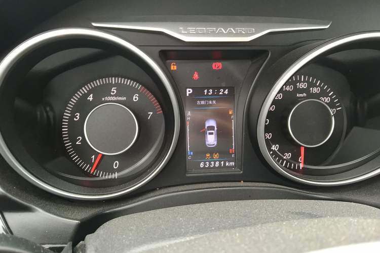 Used Leopaard CS10 2017 2.0T Automatic Urban Version Instrument Cluster