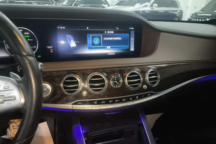 Used Mercedes-Benz S-Class 2020 S 350 L Business Class Ultimate Edition Audio And AC Panel