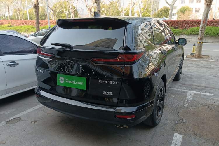 Used Honda Breeze 2020 240TURBO CVT Two-Wheel Drive Prestige Edition Rear Right 45 Deg