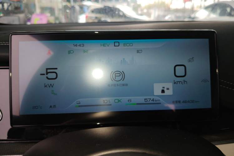 Used BYD Seal 06 New Energy 2024 DM-i 120KM Flagship Model Instrument Cluster