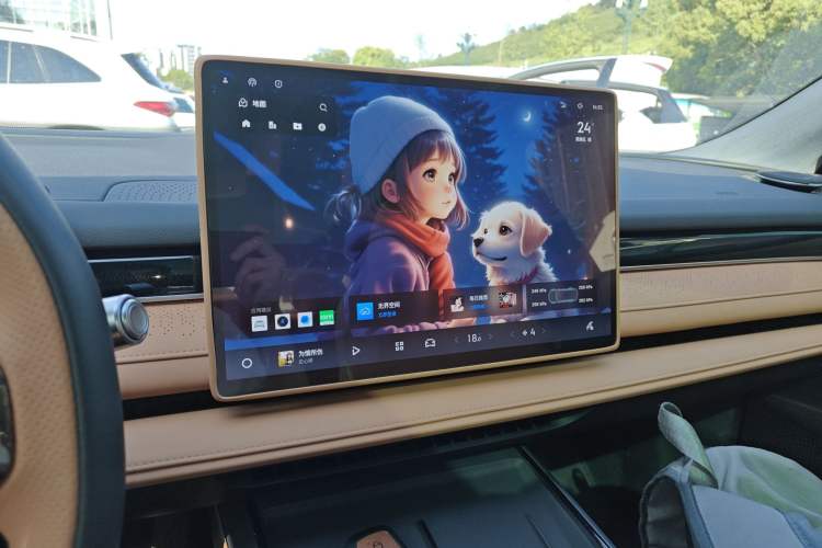 Used Geely Galaxy 8 2025 130km EM-i Deluxe Edition Audio And AC Panel