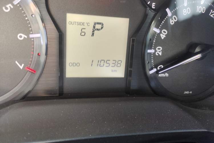 Used Toyota Prado 2018 3.5L Automatic TX Odometer Close Up