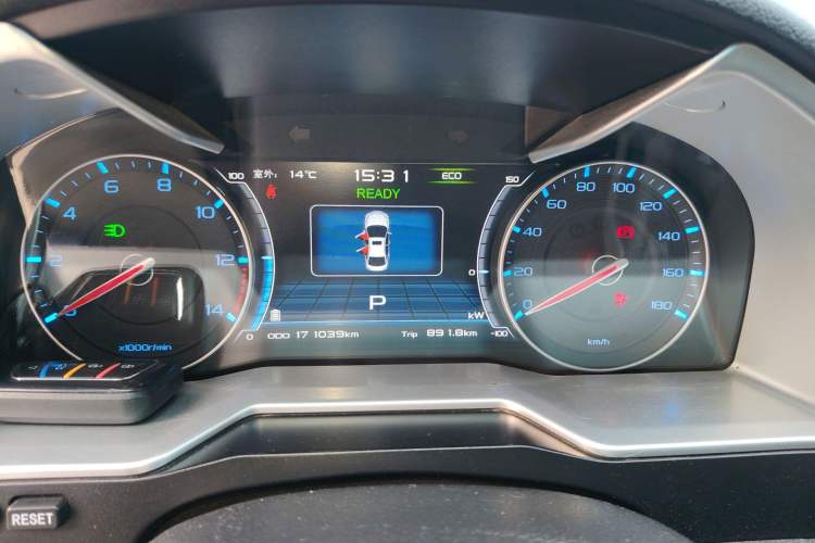 Used Geely Auto Emgrand New Energy 2016 EV Elite Model Instrument Cluster