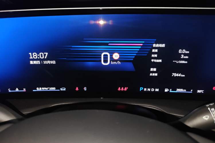 Used Cadillac XT4 2024 28T Two-Wheel-Drive Prestige Version Instrument Cluster