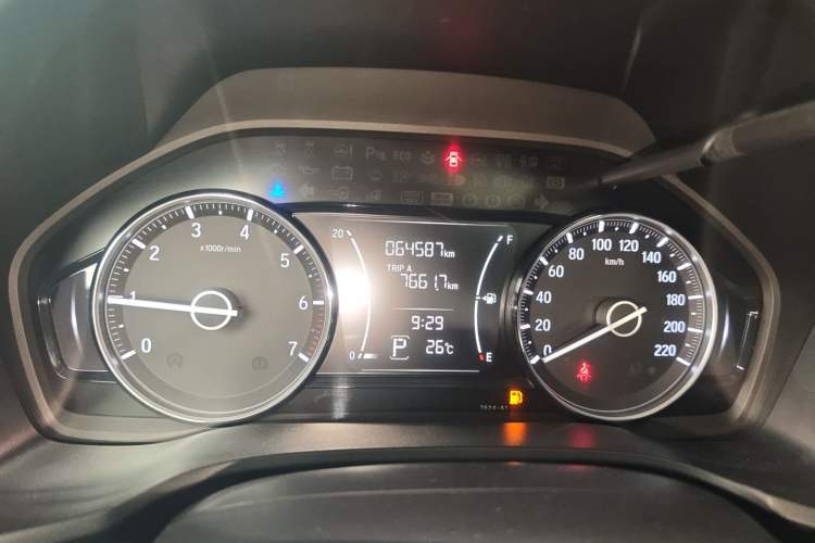 Used Honda Crider 2019 180 Turbo CVT Luxury Edition China VI Emission Standard Instrument Cluster