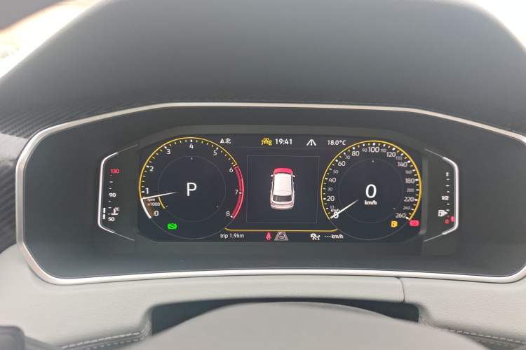 Used Volkswagen Tayron 2026 Model, 30 Million Vehicles Selected Version, 300TSI Instrument Cluster