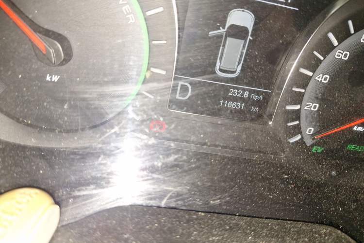 Used GAC Trumpchi GS4 New Energy 2017 1.5L PHEV Deluxe Edition Odometer Close Up