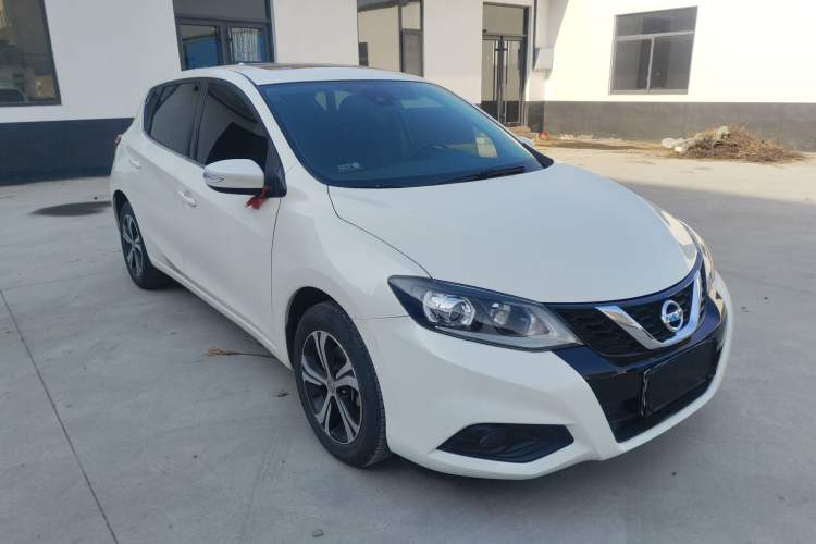 Used Nissan Tiida 2019 1.6L CVT Smart Enjoyment Version China VI Standard Front Right 45 Deg