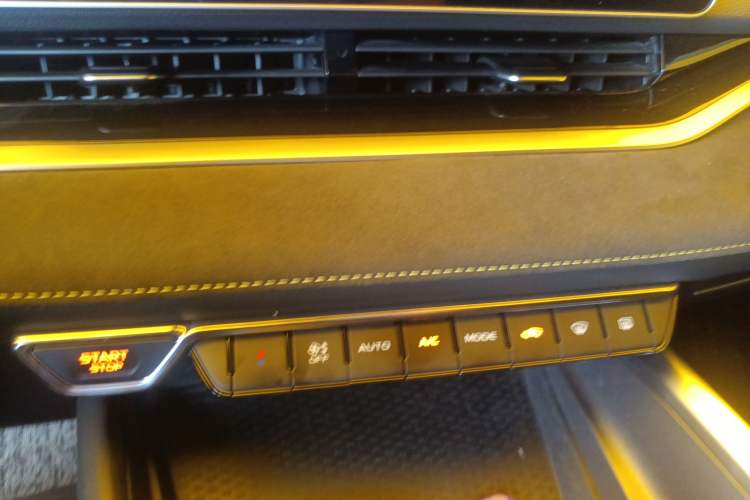 Used Geely Auto Preface 2021 2.0TD Space-Time Edition Hao Yue Audio And AC Panel