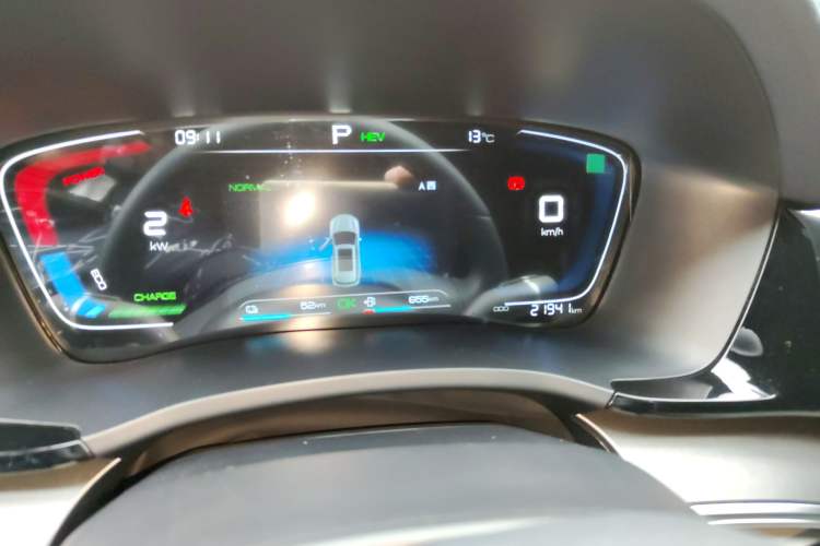 Used BYD Song Pro New Energy 2022 DM-i 110km Flagship Model Instrument Cluster