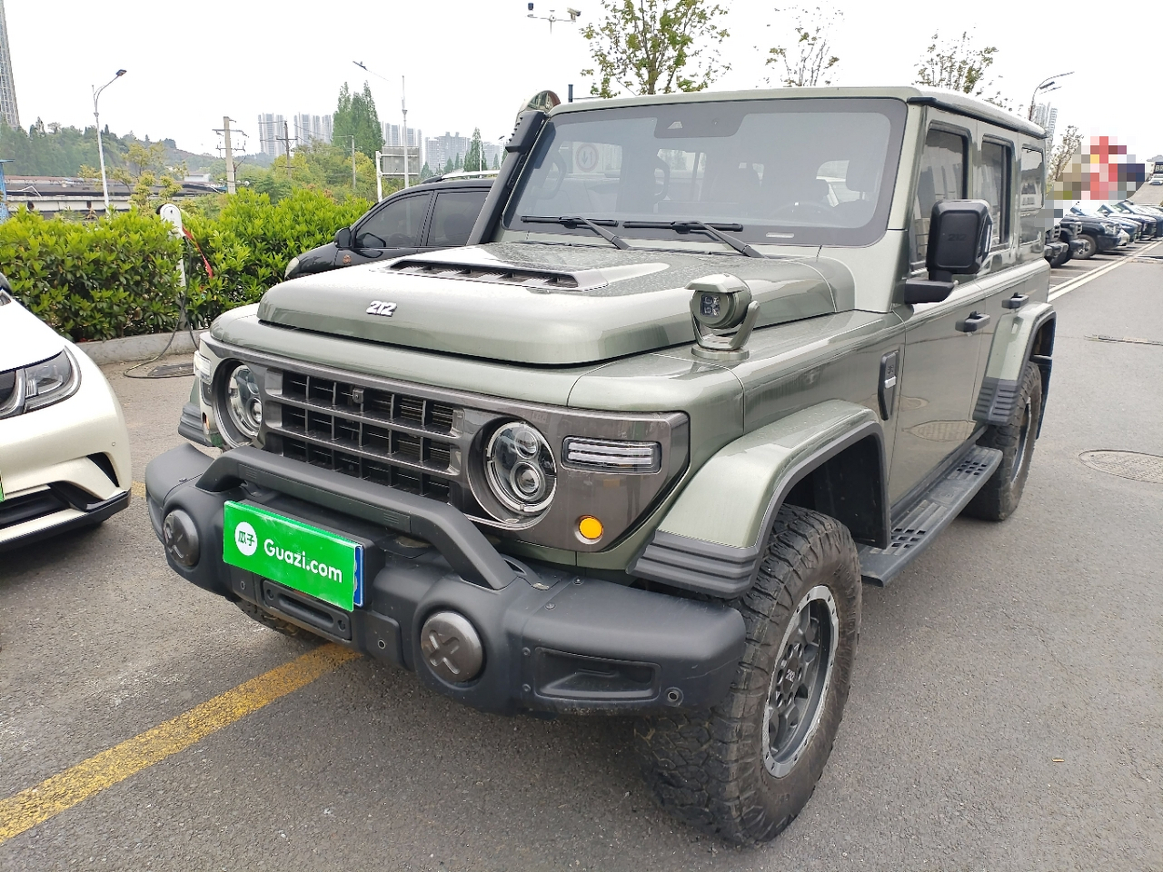 Under Front Bumper