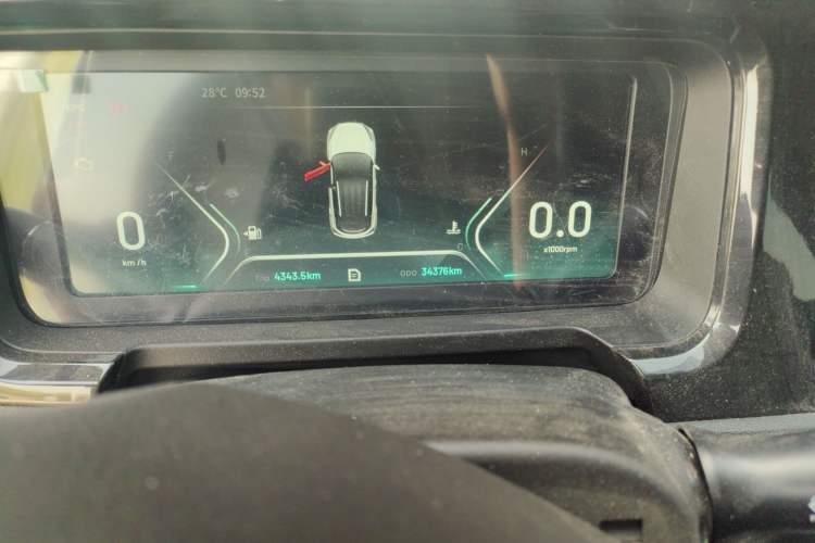 Used Cowin Xuanjie 2021 1.5L Manual Enjoyment Edition Odometer Close Up