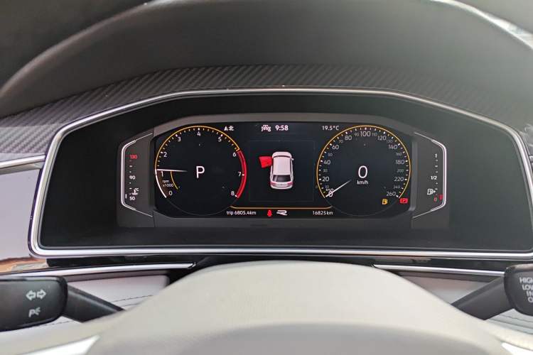 Used Volkswagen Tiguan L 2022 330TSI Automatic Two-Wheel Drive R-Line Enhanced Edition Instrument Cluster