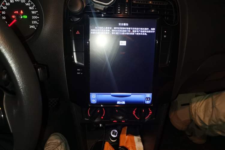 Used Volkswagen Polo 2016 1.4L Automatic Trendy Model Audio And AC Panel