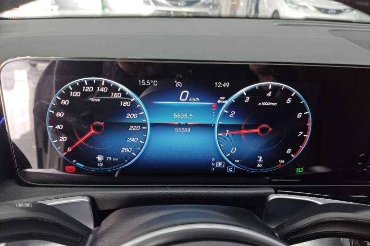 Used Mercedes-Benz GLB 2022 Second Facelift GLB 200 Dynamic Edition Instrument Cluster
