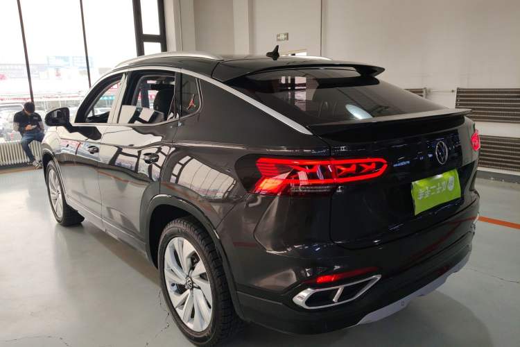 Used Volkswagen Tayron X 2020 330TSI Two-Wheel Drive Luxury Smart Connectivity Version Rear Left 45 Deg