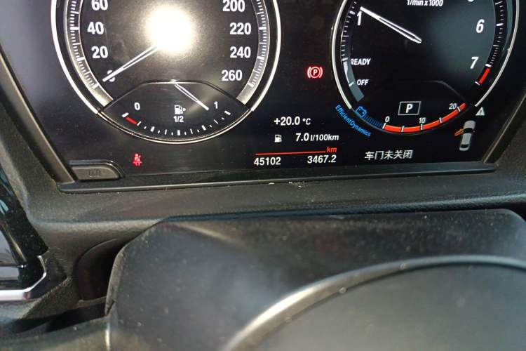 Used BMW 1 Series 2022 125i M Sport Night Edition Odometer Close Up
