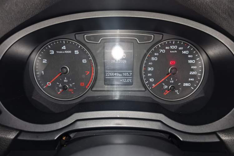 Used Audi Q3 2016 30 TFSI Collector's Edition Intelligent Model Odometer Close Up