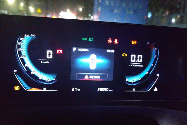 Used CHANGAN Eado 2021 PLUS Blue Whale NE 1.4T GDI DCT Prestige Model Instrument Cluster