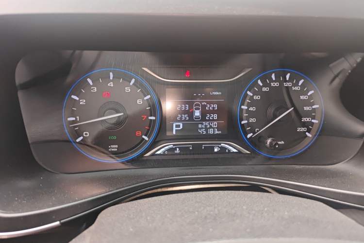 Used GAC Trumpchi GS3 2021 POWER 270T Automatic Dynamic Edition Instrument Cluster