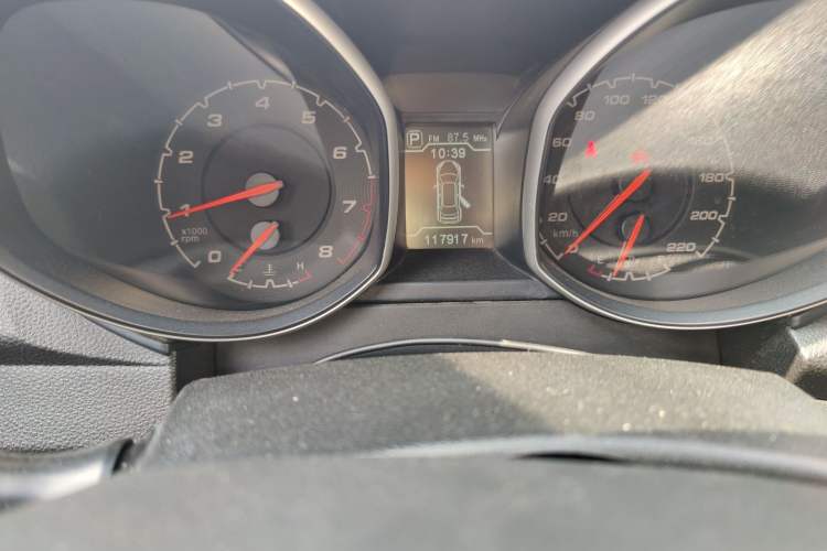 Used Chery Tiggo 5 2015 2.0L CVT Jiayue Edition Odometer Close Up