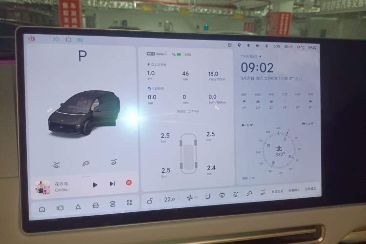 Used Li Auto i6 2025 Model Two-Wheel-Drive Standard Type
