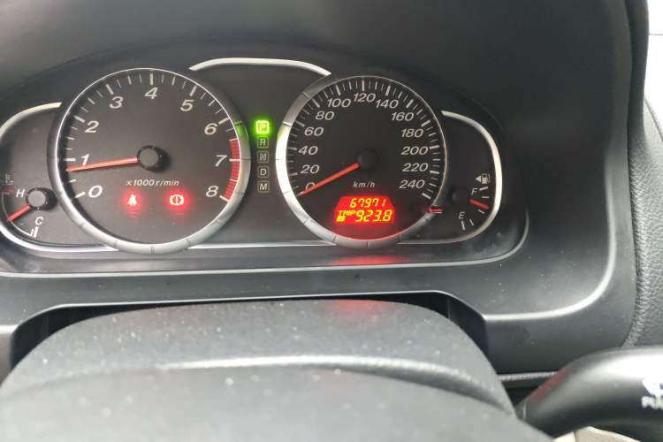 Used Mazda 6 2012 2.0L Automatic Fashion Edition Odometer Close Up