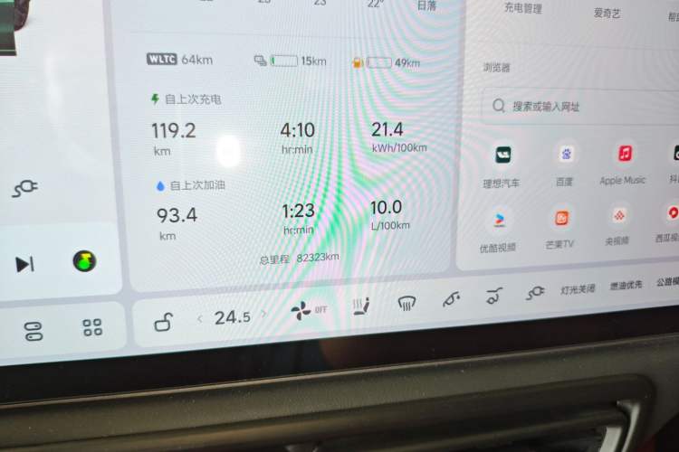 Used Li Auto L9 2022 Max model Instrument Cluster