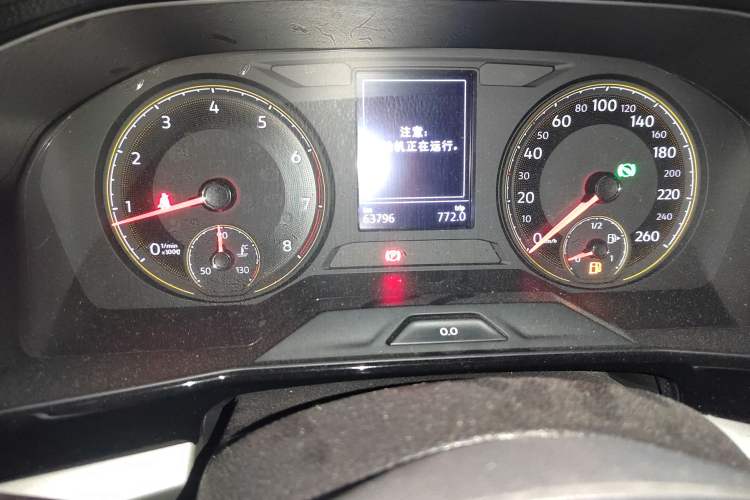 Used Volkswagen Lavida 2021 280TSI DSG Comfort Edition Odometer Close Up