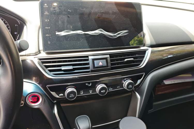 Used Honda Accord 2022 260TURBO Phantom Night · Prestige Edition Audio And AC Panel