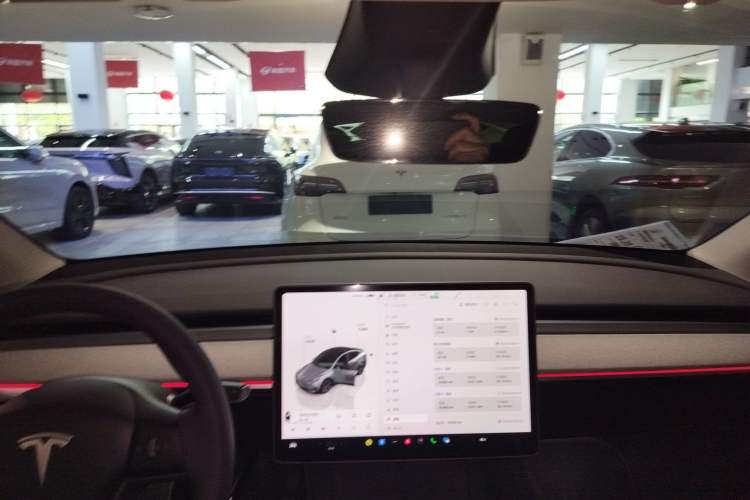 Used Tesla Model Y 2024 Rear-Wheel-Drive Version Headliner