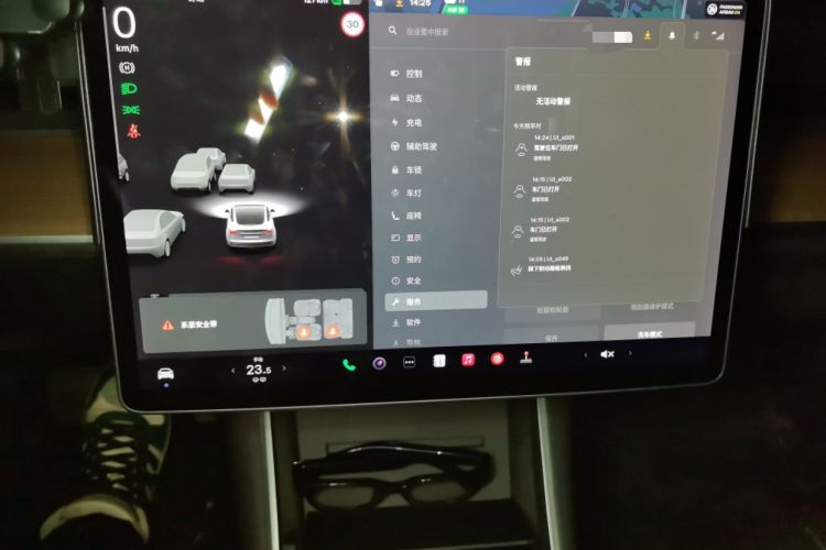 Used Tesla Model 3 2019 Standard Range Rear-Drive Upgraded Version Audio And AC Panel