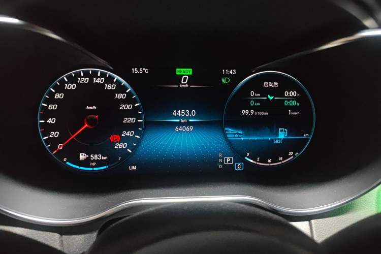 Used Mercedes-Benz C-Class 2020 C 260 Sport Edition Instrument Cluster