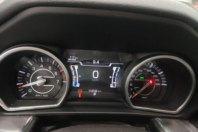 Used Jeep Grand Commander 2022 2.0T Four-Wheel Drive Luxury Edition Instrument Cluster