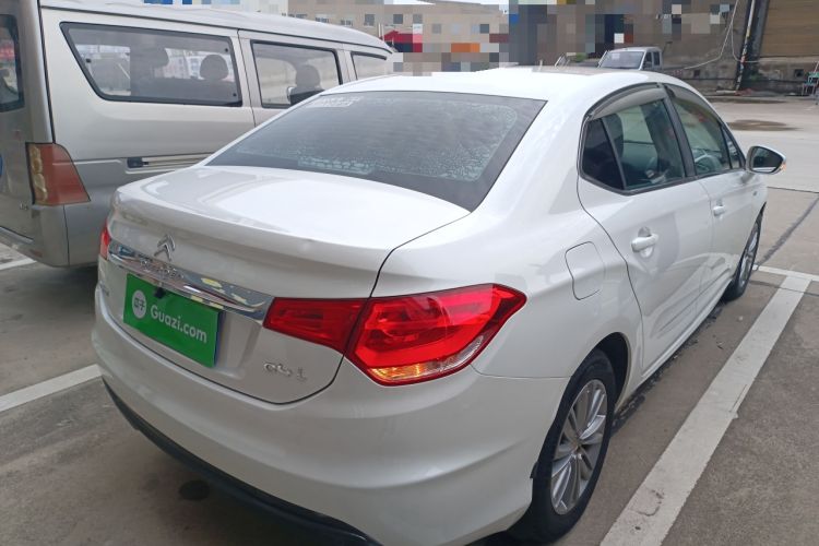 Used Citroen C4L 2014 1.8L Intelligent Drive Manual Enjoyment Model Rear Right 45 Deg