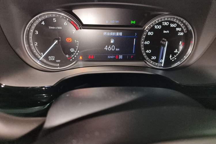 Used Cadillac XT6 2022 2.0T Six-Seater Four-Wheel-Drive Luxury Standard Edition Odometer Close Up