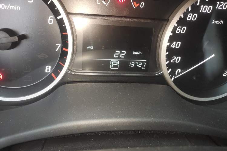 Used Nissan Sylphy 2022 Classic 1.6XE CVT Comfort Edition Odometer Close Up