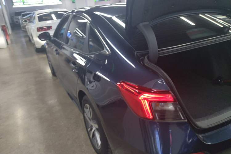 Used Honda Civic 2022 240TURBO CVT Dynamic Edition Rear Left 45 Deg