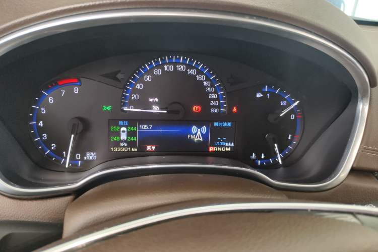Used Cadillac SRX 2013 3.0L Luxury Model Instrument Cluster