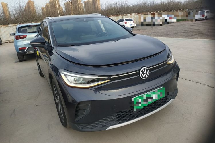 Used Volkswagen ID.4 CROZZ 2022 Long-Range Lite PRO Edition Front Right 45 Deg