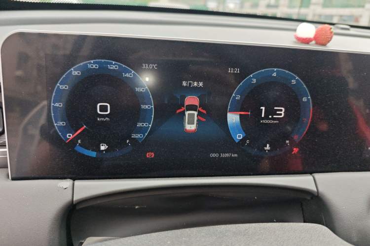 Used JETOUR X70 PLUS 2021 Revised Version 1.5T Manual 5-Seater Instrument Cluster