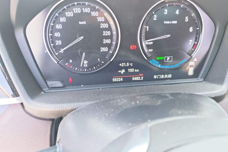 Used BMW X1 New Energy 2020 xDrive30Le Premium Edition Odometer Close Up